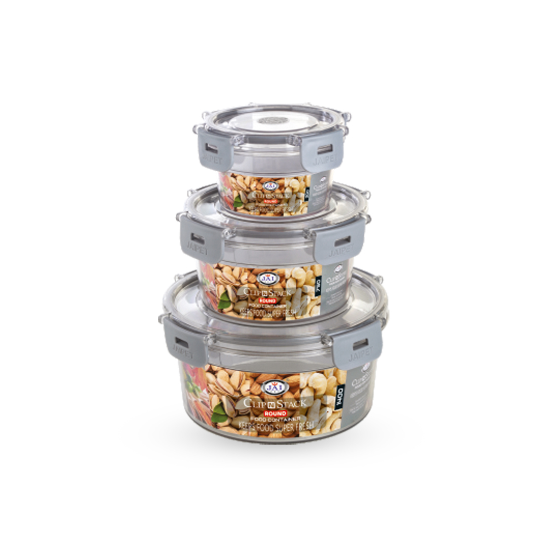 Clip N Stack Round Container