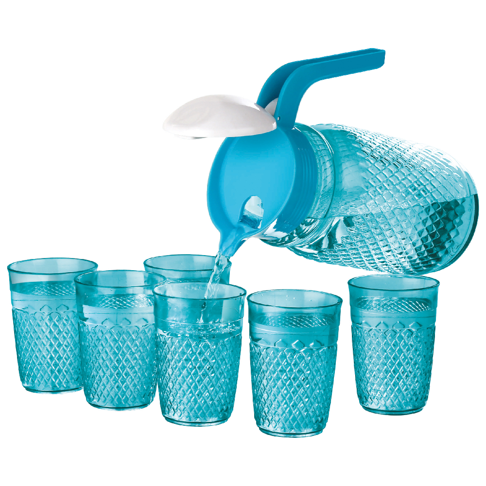 Dew Jug 6 Pcs Set With Box Packing